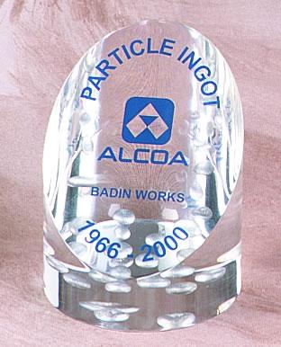 Slant Cylinders - Lucite Embedments