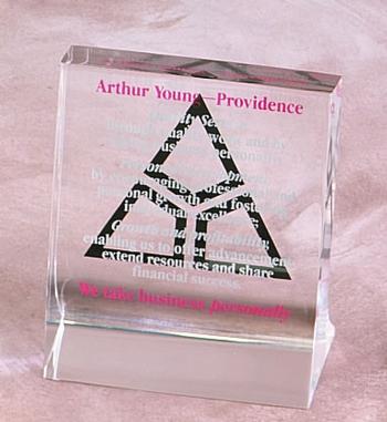 Easel Display Stands - Lucite Embedments