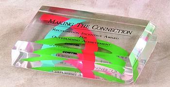 Emerald - Lucite Embedment