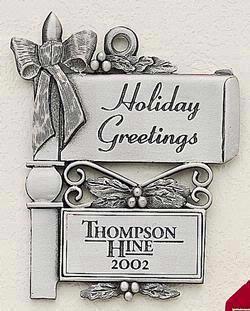 Mail Box MasterCast Design Cast Ornament
