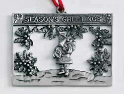 Santa Cut-out MasterCast Design Cast Ornament