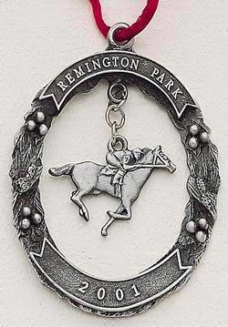 Oval Wreath - Modified with Cast Dangle MasterCast Design Cast Ornament