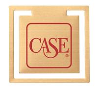 Square Shape Silk Screened Bookmark Clip