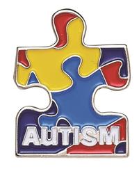 Autism Puzzle Piece Awareness Lapel Pins