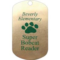 Brass Dog Tag