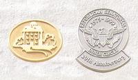 Sandblast USA Made Die Struck Lapel Pins