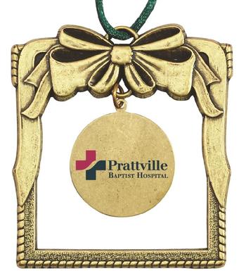 Window Frame with Dangle MasterCast Design Cast Ornament